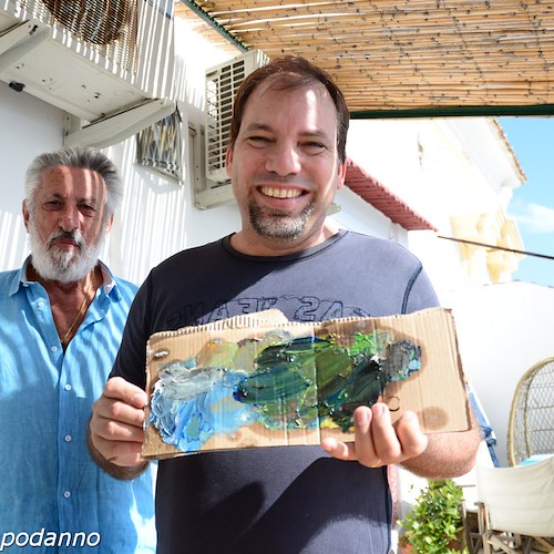 "Il Mattino" dedica una pagina a Hernandez, l'artista cubano innamorato di Positano