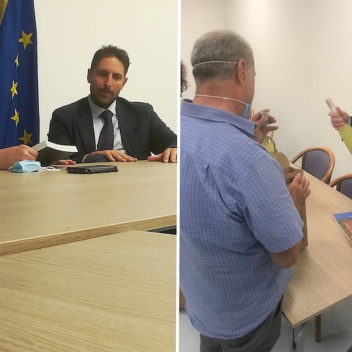 Il Presidente della Provincia di Salerno a Positano: «Interverremo su strada per Montepertuso e Nocelle»