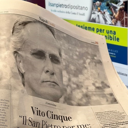 Il San Pietro con Vito Cinque su Repubblica: «La missione ereditata da Zio Carlino è preservare l'autenticità di questo luogo»