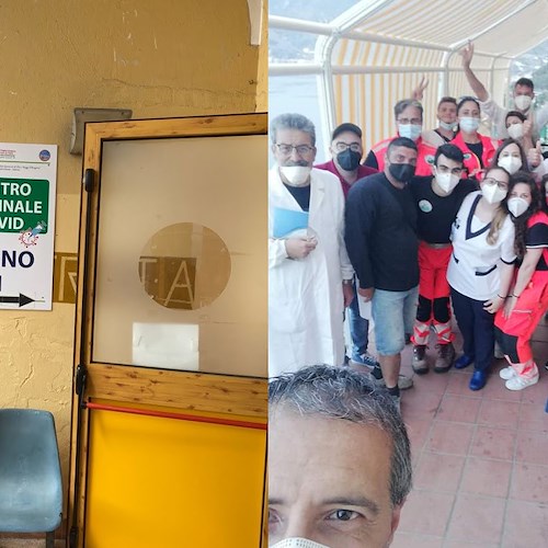 In Costa d’Amalfi terminata vaccinazione con prime dosi Pfizer, Mansi e Reale: «Andiamo verso il Covid free…Grazie a tutti!»