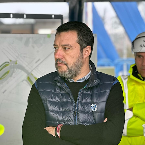 In Italia sbloccate opere da 4,5 miliardi di euro, la soddisfazione di Salvini 