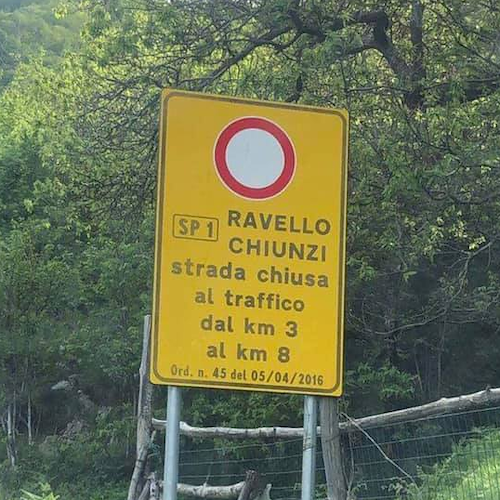 In occasione del Giro d'Italia riapre la Ravello-Chiunzi, chiusa dal 2012 a cause delle frane 