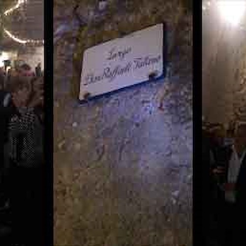 Inaugurazione della strada dedicata a don Raffaele Talamo /Video