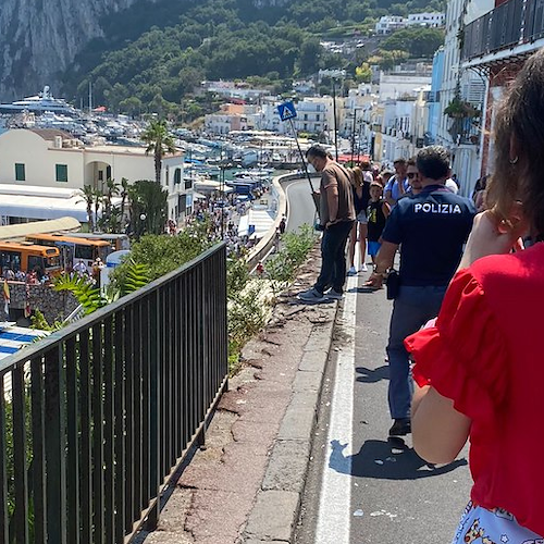 Incidente bus a Capri, dopo un anno al via lavori di ricostruzione della strada Marina Grande