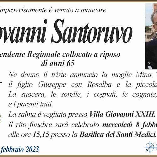 Infarto negli uffici della Regione Puglia, muore il dipendente Giovanni Santoruvo. Aveva 65 anni