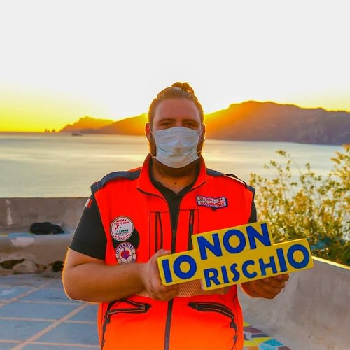 “IO NON RISCHIO” ad Amalfi i volontari della Millenium in diretta nella piazza virtuale /Foto /Video