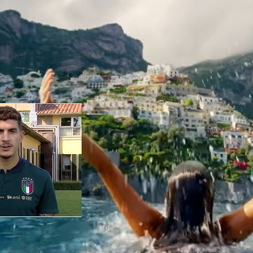 «Io scelgo la Costiera», Di Lorenzo cita Positano nello spot del ministero del Turismo con la Nazionale di calcio /VIDEO