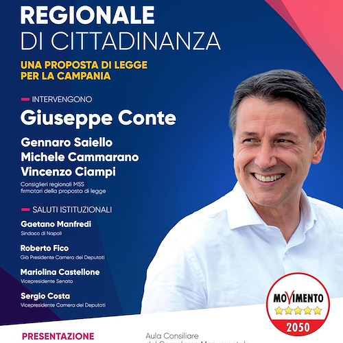Locandina del Reddito Regionale di Cittadinanza<br />&copy; M5s