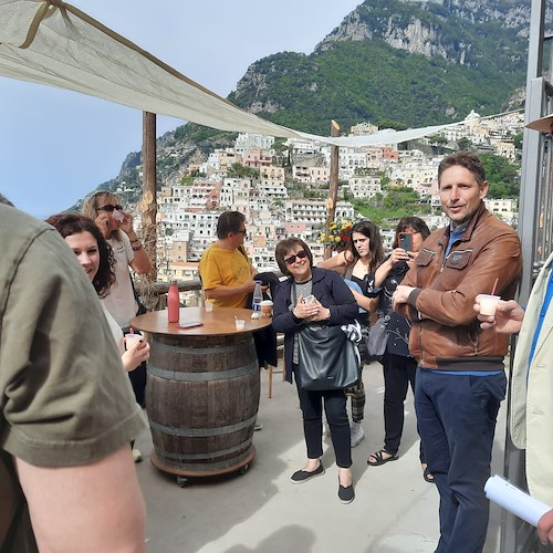 Italian Exclusive Vacations: da Boston operatori in visita a Positano, ad accoglierli il Sindaco Guida