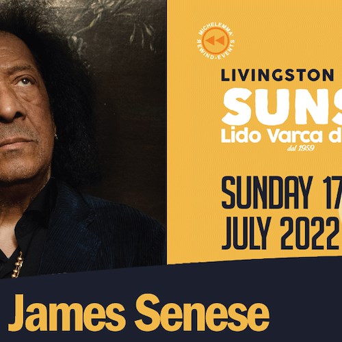 James Senese in concerto al Lido Varca d'Oro, 17 luglio la presentazione dell'album "JAMES IS BACK" 