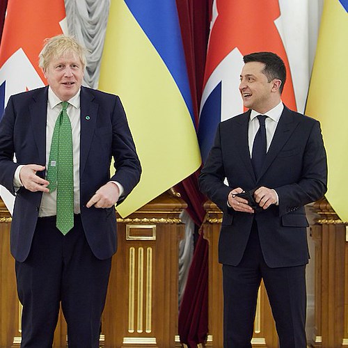 Johnson prima di lasciare il suo incarico a Downing Street, si recherà in Ucraina da Zelenskyj
