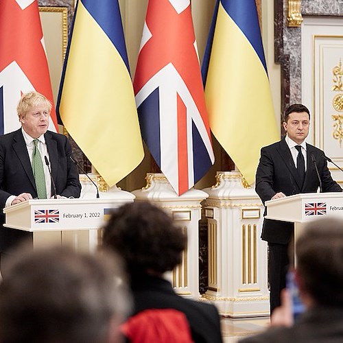 Johnson prima di lasciare il suo incarico a Downing Street, si recherà in Ucraina da Zelenskyj