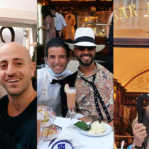  Jonathan Kashanian ad Amalfi: tappa di gusto e shopping per l'ex Grande Fratello [FOTO]