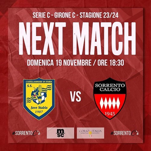 Juve Stabia-Sorrento, le probabili formazioni