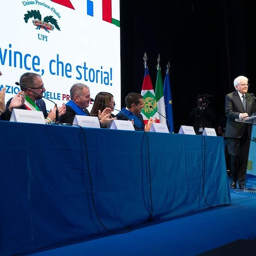 L'Aquila, il presidente della Provincia di Salerno all’Assemblea Nazionale delle Province Italiane<br />&copy; Provincia di Salerno