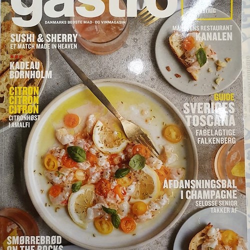 L'artigianalità della Pasticceria Gambardella di Minori esaltata dalla rivista danese "Gastro"