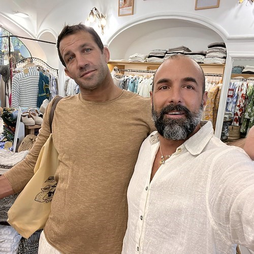 L'atleta di arti marziali Luke Rockhold con Ivan Mastro<br />&copy; Ivan Mastro