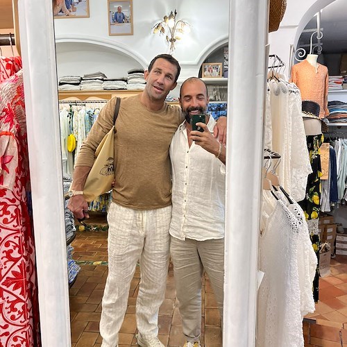 L'atleta di arti marziali Luke Rockhold con Ivan Mastro<br />&copy; Ivan Mastro