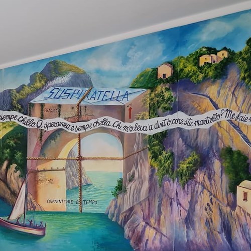 L'Hostaria di Bacco, a Furore il primo "albergo dipinto" della Costa d'Amalfi 