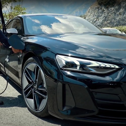 "L'importanza dell'elettrico nel futuro" Audi e Il San Pietro di Positano hanno una comune visione /Foto /Video 