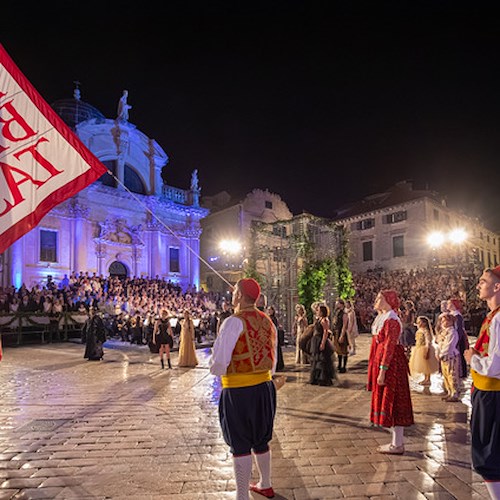 La Città di Sorrento ospite alla cerimonia di apertura della 74ma edizione del Dubrovnik Summer Festival 