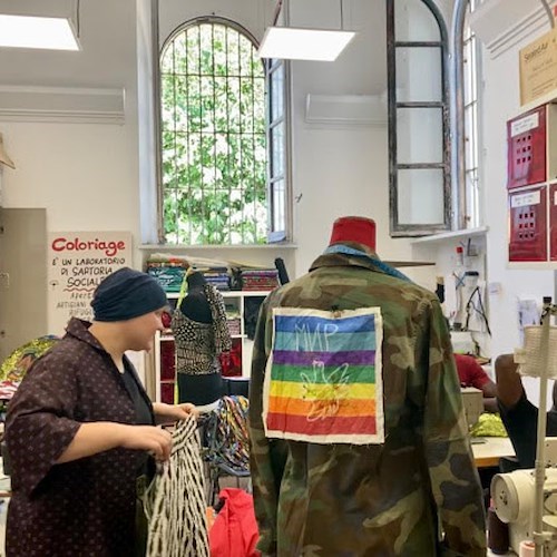 "La Divisa della Pace", a Roma il progetto della designer ucraina Alessia Romanova