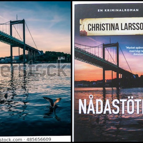 La foto del ponte di Älvborgsbron scattata da Carlo Prisco diventa la copertina di un romanzo criminale