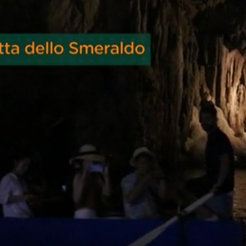 La Grotta dello Smeraldo protagonista su Rete 4 con Luca Sardella / Video
