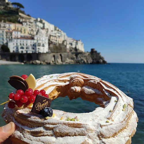 La Pasticceria Pansa di Amalfi istituisce la “Zona San Giuseppe”: zeppole fino a casa e contest per un goloso regalo