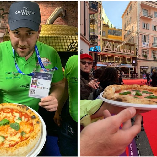 La pizza della Costiera Amalfitana a Casa Sanremo, Carlo Fiamma: «Gigi e Ross si sono sentiti a casa»
