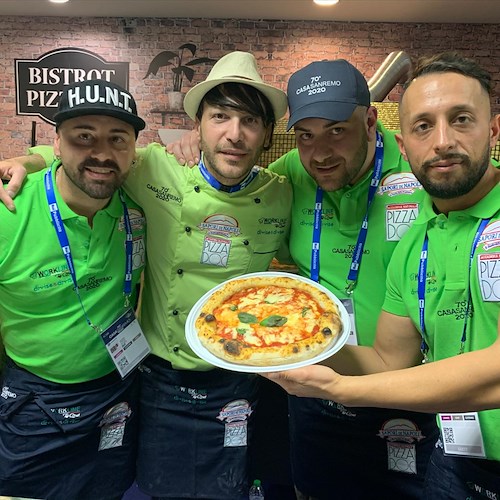 La pizza della Costiera Amalfitana a Casa Sanremo, Carlo Fiamma: «Gigi e Ross si sono sentiti a casa»