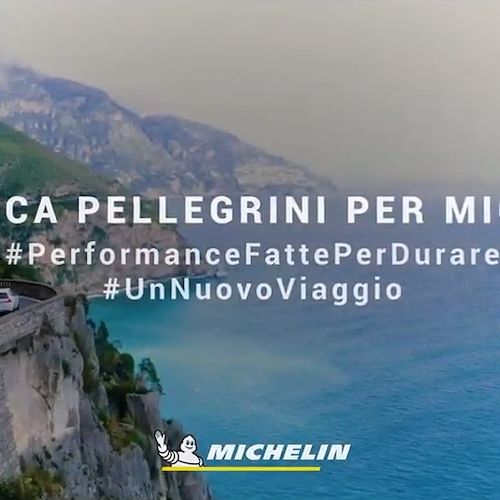 La Statale 163 Amalfitana nello spot di Havas Media per Michelin con Federica Pellegrini /VIDEO
