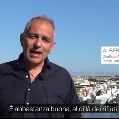 La TV Svizzera fa tappa a Punta Campanella, reportage dedicato alla Legge Salvamare 