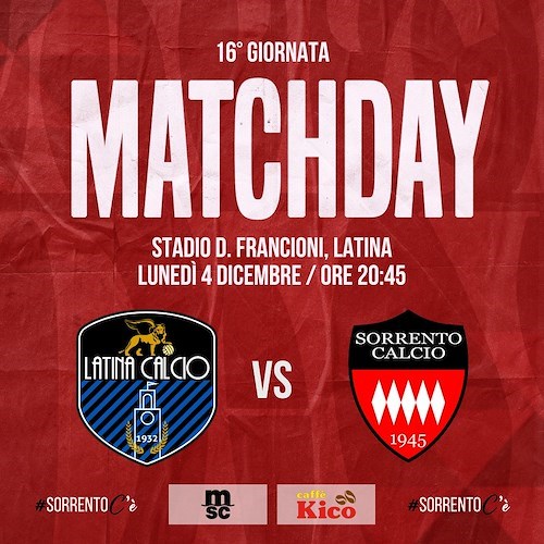 Latina-Sorrento<br />&copy; Sorrento Calcio