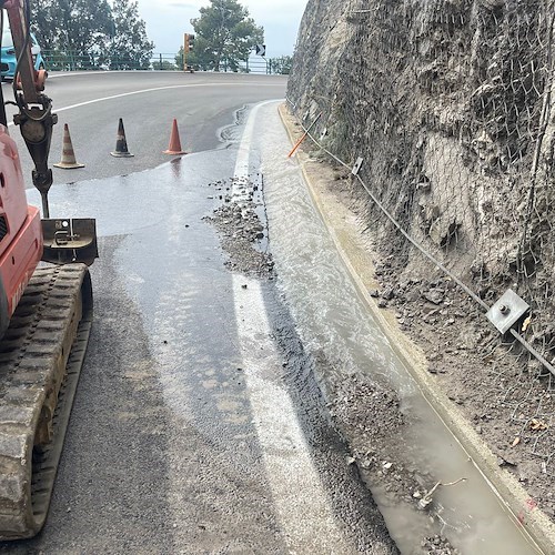 Lavori di riparazione alla condotta idrica, possibili mancanze d’acqua in alcune zone di Positano