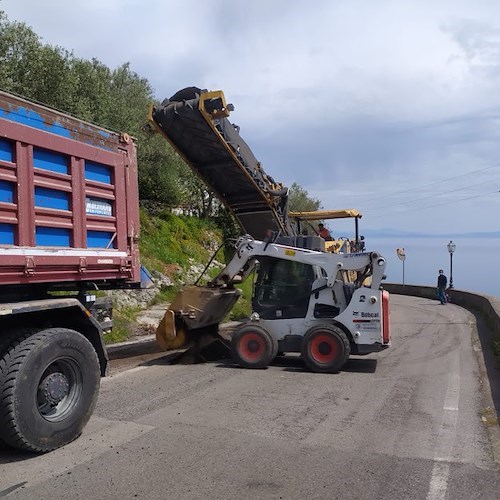 Lavori di scavo tra Ravello e Castiglione, oggi 30 marzo chiusa al traffico l'ex strada statale 373