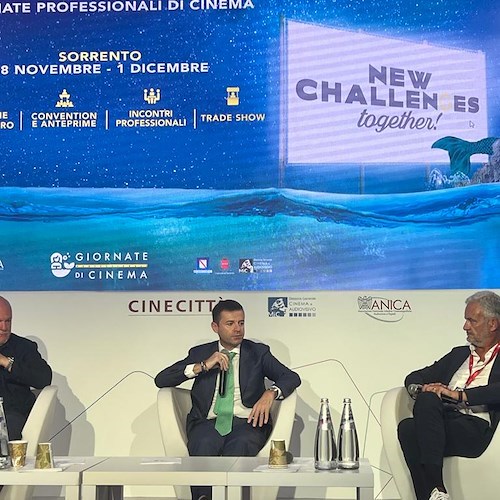 Le Giornate Professionali di Cinema di Sorrento alla Mostra di Venezia, obbiettivo rilanciare l'industria cinematografica dopo la pandemia 