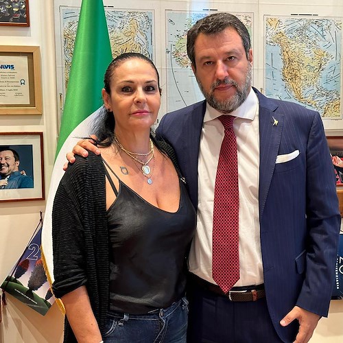 Salvini incontra la madre di Giovanbattista, il musicista ucciso a Napoli <br />&copy; Matteo Salvini