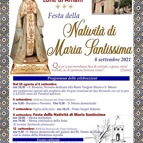 Lone in festa per la Natività di Maria Santissima, 6 settembre incontro sulle donne nella Bibbia / PROGRAMMA 