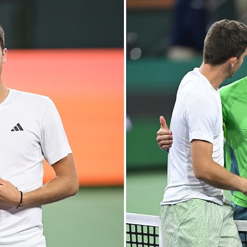 Luca Nardi batte Djokovic <br />&copy; ATP Tour