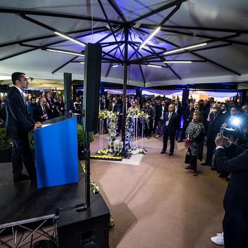 Luigi Di Maio a Sorrento per parlare di futuro: «Stiamo valorizzando i nostri giovani affinché non abbandonino l'Italia»