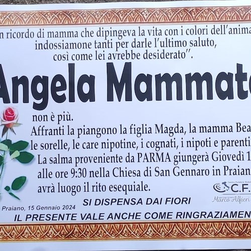 Manifesto Angela Mammato