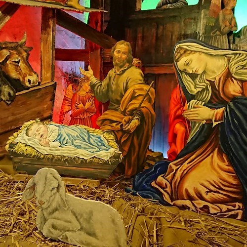 Maiori, a Palazzo Mezzacapo il presepe dipinto di Giacomo Palladino