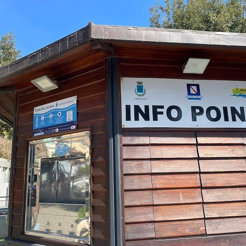 Maiori, al via gara affidamento servizio di “punto informazioni” presso la Casa dell'acqua 