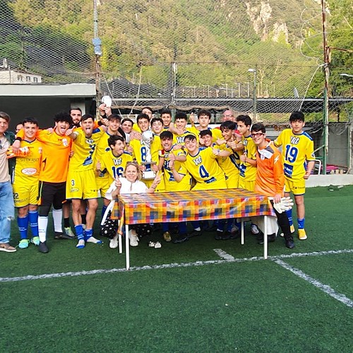 Maiori, FC Sal De Riso Costa d'Amalfi vince il 1° Torneo di Carnevale Under 17