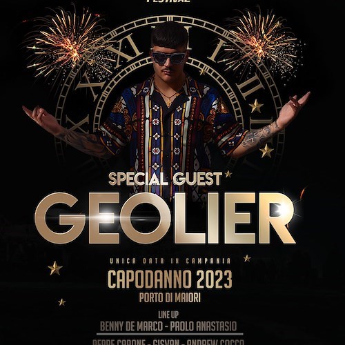 Maiori, il rapper napoletano Geolier guest star del Capodanno al porto turistico 