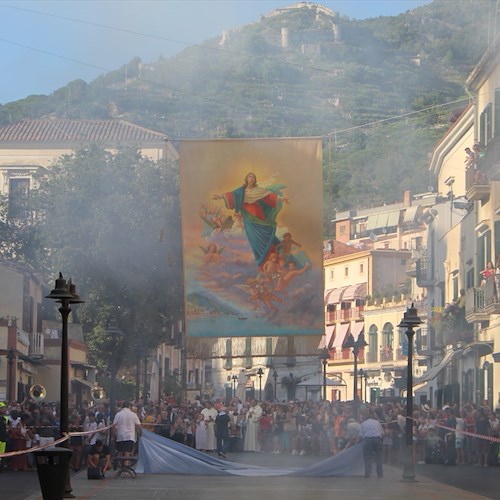 Maiori: oggi si aprono festeggiamenti per S. Maria a Mare, domani l'alzata del Quadro in forma privata