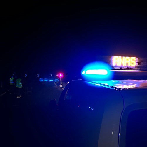 Maiori. Pineta di Capo d’Orso, Statale Amalfitana aperta alle 22.30: si transita a senso unico alternato /foto