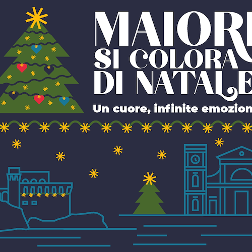 “Maiori si colora di Natale”: con l'accensione dell'albero inizia il programma di eventi tra spettacoli, concerti e mostre 