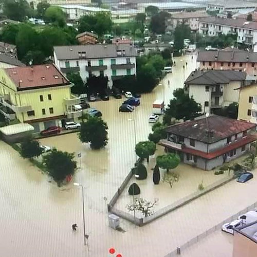 Maltempo, a Cesena il fiume Savio raggiunge livelli storici mai visti